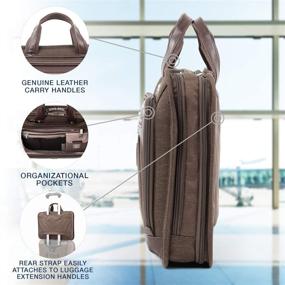 img 2 attached to Travelpro Platinum Elite-Sleek Laptop Business Briefcase