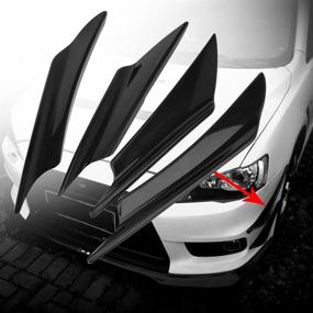 img 2 attached to Qiilu Splitter Spoiler Exterior Universal