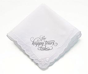 img 1 attached to Lillian Rose Wedding Keepsake Hankie: Preserve Cherished Memories Forever