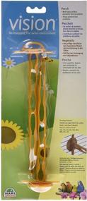 img 2 attached to Terracotta Vision Bird Cage Perch for Parakeets - 2-Pack (Model: 83410)