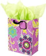 hallmark large tissue purple flower logo