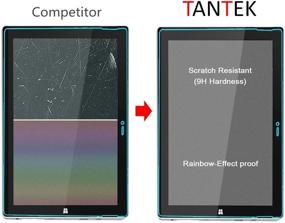 img 2 attached to TANTEK [3-Pack] Tempered Glass Screen Protector for Microsoft Surface Pro 3 (12 inch,2014 Version) - Ultra Clear, Anti Scratch, Bubble Free, Case Friendly