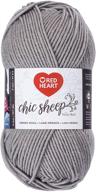 🧶 chic sheep marly bird, red heart sterling yarn logo