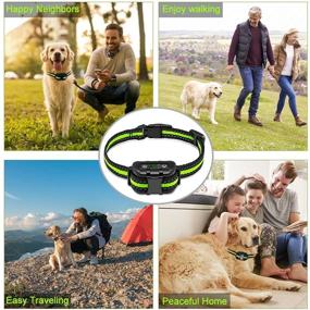 img 3 attached to Rechargeable Bark Collar with Beep, Vibration, and No Harm Shock for Effective Dog Barking Control - 5 Adjustable Sensitivity and Intensity Levels for Small, Medium, Large Dogs