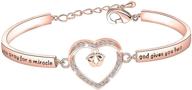 bauna bracelet sometimes footprint thanksgiving girls' jewelry logo