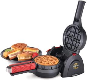 img 1 attached to Presto 03512 🧇 Stuffler Belgian Stuffed Waffle Maker