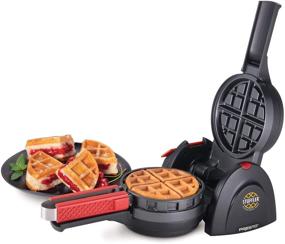 img 4 attached to Presto 03512 🧇 Stuffler Belgian Stuffed Waffle Maker