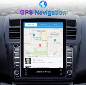 img 1 attached to 🚗 Лучшая оценка Android Double Din Автомобильный стерео с сенсорным экраном, GPS, Bluetooth и WiFi - Включает Mirror Link, FM-радио, 2 USB входа и камеру заднего вида.