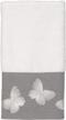 avanti linens fingertip towel white logo