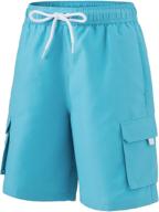 🩳 tsla swimtrunks shorts bottom graphic boys' clothing: dive into style and comfort! logo