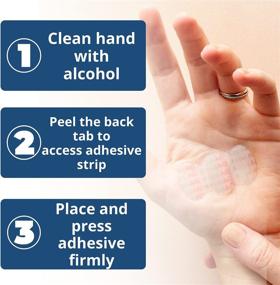 img 3 attached to 🖐️ CarpalAID Carpal Tunnel Syndrome Relief Support - Overnight Pain Relief & Swelling Reduction Patch - 80 Pack, Small Size - No Brace Needed