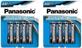img 1 attached to 🔋 21Supply 8X Panasonic AA Batteries - Heavy Duty Double A 1.5V Carbon Zinc - 4Pk x 2 - Black - Long-lasting Power Solution!