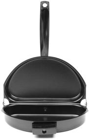img 4 attached to 🍳 8-Inch Metallic Foldable Omelette Pan with Non-Stick Coating - by Fox Run