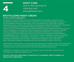 img 1 attached to ANNEMARIE BÖRLIND - LL REGENERATION Revitalizing Night Cream - Natural Anti Aging Vitamin C, E and Retinoid Face Cream for Firmer Skin and Wrinkle Reduction - Step 4 of 5 - 1.69 Oz.