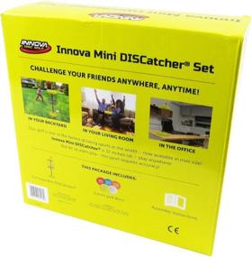 img 2 attached to 🥏 INNOVA Mini Discatcher Portable Disc Golf Game Set