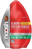🌱 noosh 100% almond protein powder - unflavored, vegan, all natural, 21g protein per scoop logo
