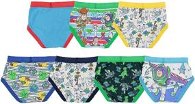 img 1 attached to Toy Story Boys Brief Multipack Underwear: 7-Pack, 2-3T US - Find the Perfect Fit!
