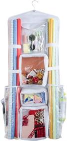 img 4 attached to 📦 Optimized Joiedomi Double Sided Wrapping Paper Storage and Organizer (18”W x 40” L)