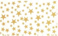 stars white background tissue paper logo