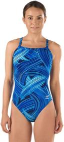 img 2 attached to Speedo 7719715 Womens Flyback Endurance Sports & Fitness in Water Sports