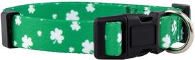 img 4 attached to 🍀 Stylish and Festive Native Pup St. Patrick's Day Dog Collars for Your Lucky Pooch