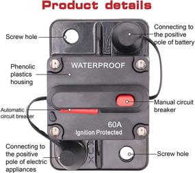 img 2 attached to ⚡ Jeemiter Circuit Breaker Trolling 12V 48VDC Industrial Electrical: Premium Circuit Protection Products