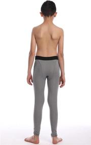 img 1 attached to 👖 Ultimate Performance CVVTEE Boys Compression Pants: Base Layers for Enhanced Athletic Performance