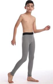 img 3 attached to 👖 Ultimate Performance CVVTEE Boys Compression Pants: Base Layers for Enhanced Athletic Performance