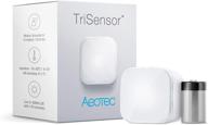 🔆 aeotec trisensor - z-wave plus s2 enabled motion sensor with temperature and light sensor | works with z-wave hub smartthings | 3-in-1 security system | battery powered logo