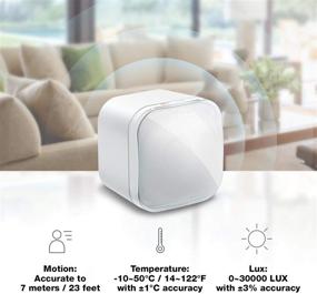 img 3 attached to 🔆 Aeotec TriSensor - Z-Wave Plus S2 Enabled Motion Sensor with Temperature and Light Sensor | Works with Z-Wave Hub Smartthings | 3-in-1 Security System | Battery Powered
