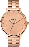 nixon kensington womens watch rose logo