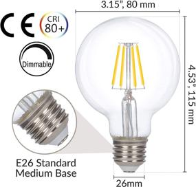 img 3 attached to Simba Lighting Filament Dimmable Equivalent