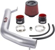 🚀 enhance engine performance with dc sports cai5529 polished cold air intake system logo