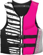 🚣 neolite flex life jacket with wicked kwik-dry for airhead - available in youth and women's sizes логотип
