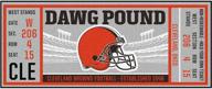 фан-коврики nfl cleveland browns от cleveland browns логотип