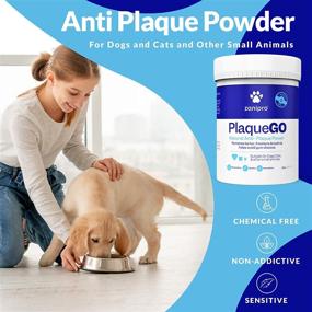 img 3 attached to 🐾 Zanipro Anti Plaque Powder: Natural Plaque Off for Dogs, Cats, and Pets - Fresh Breath, Healthy Teeth and Gums - Prevents Plaque & Tartar Build Up - Digestive System Safe - 180g