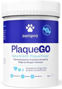 img 4 attached to 🐾 Zanipro Anti Plaque Powder: Natural Plaque Off for Dogs, Cats, and Pets - Fresh Breath, Healthy Teeth and Gums - Prevents Plaque & Tartar Build Up - Digestive System Safe - 180g