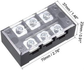 img 2 attached to 🔌 Uxcell Positions Barrier Terminal TB 4503L: A Reliable Solution for Industrial Electrical Applications