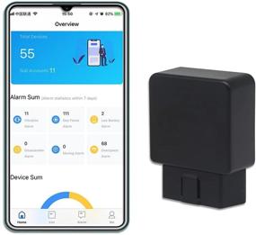 img 4 attached to 🚗 4G GPS-трекер OBD-II с реальным временем позиционирования - совместимый с UBI Insurance, поддерживает Wi-Fi точку доступа (модуль EC25-A-North America) - без ежемесячной платы