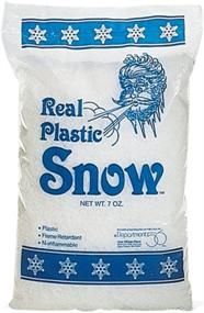 img 1 attached to ❄️ 7 Ounce Plastic Snow Landscape Accessory for Department 56 Village Collections - White