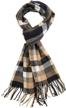 veronz classic cashmere winter scarf logo