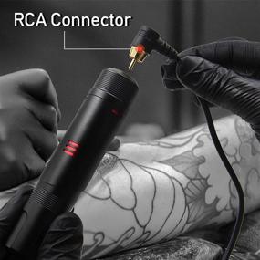 img 1 attached to 🖋️ Advanced Tattoo Kit - Jconly Rotary Tattoo Machine with LCD Tattoo Power Supply, 40 Cartridges Needles, 7 Professional Inks, Complete Tattoo Pen Kit...