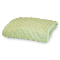 🌿 premium rumble tuff minky dot changing pad cover in sage - compact size for ultimate comfort and convenience logo