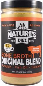 img 3 attached to 🐾 Original Bone Broth Protein Powder with Functional Benefits for Hip and Joint Health, Digestion, and Skin & Coat - Nature's Diet Pet