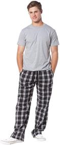 img 1 attached to 👖 Boxercraft Camouflage Print Flannel Pajama: Versatile Men's Loungewear in Trendy Style