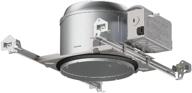 💡 halo e27icat e26 series recessed lighting shallow new construction insulation contact rated air-tite housing, 6 in, aluminum - the ultimate solution for efficient recessed lighting логотип