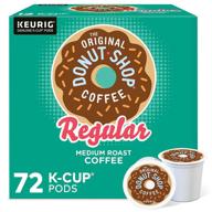 original donut shop single serve regular оригинальная кофейня с одноразовой порцией обычного кофе. логотип