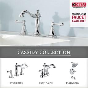 img 1 attached to 🚽 Durable and Stylish DELTA 79750 Cassidy Toilet Paper Holder in Polished Chrome
