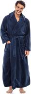 🛀 luxurious and cozy: alimens gentle fleece bathrobe length - the ultimate comfort experience logo