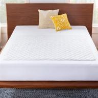 🛏️ linenspa 44x52 waterproof sheet and mattress protector pad - skid resistant, absorbent, washable & quilted logo